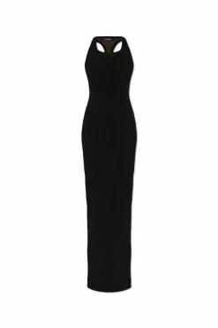 Jacquemus BLACK Long dress āScalaā
