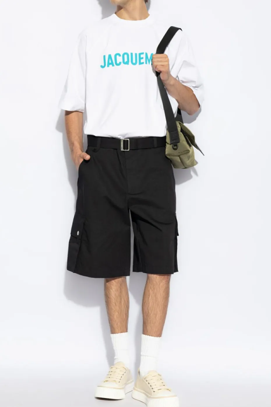 Jacquemus BLACK Shorts with pockets