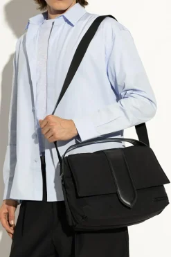Jacquemus BLACK Shoulder bag `Le Messenger Bambin`
