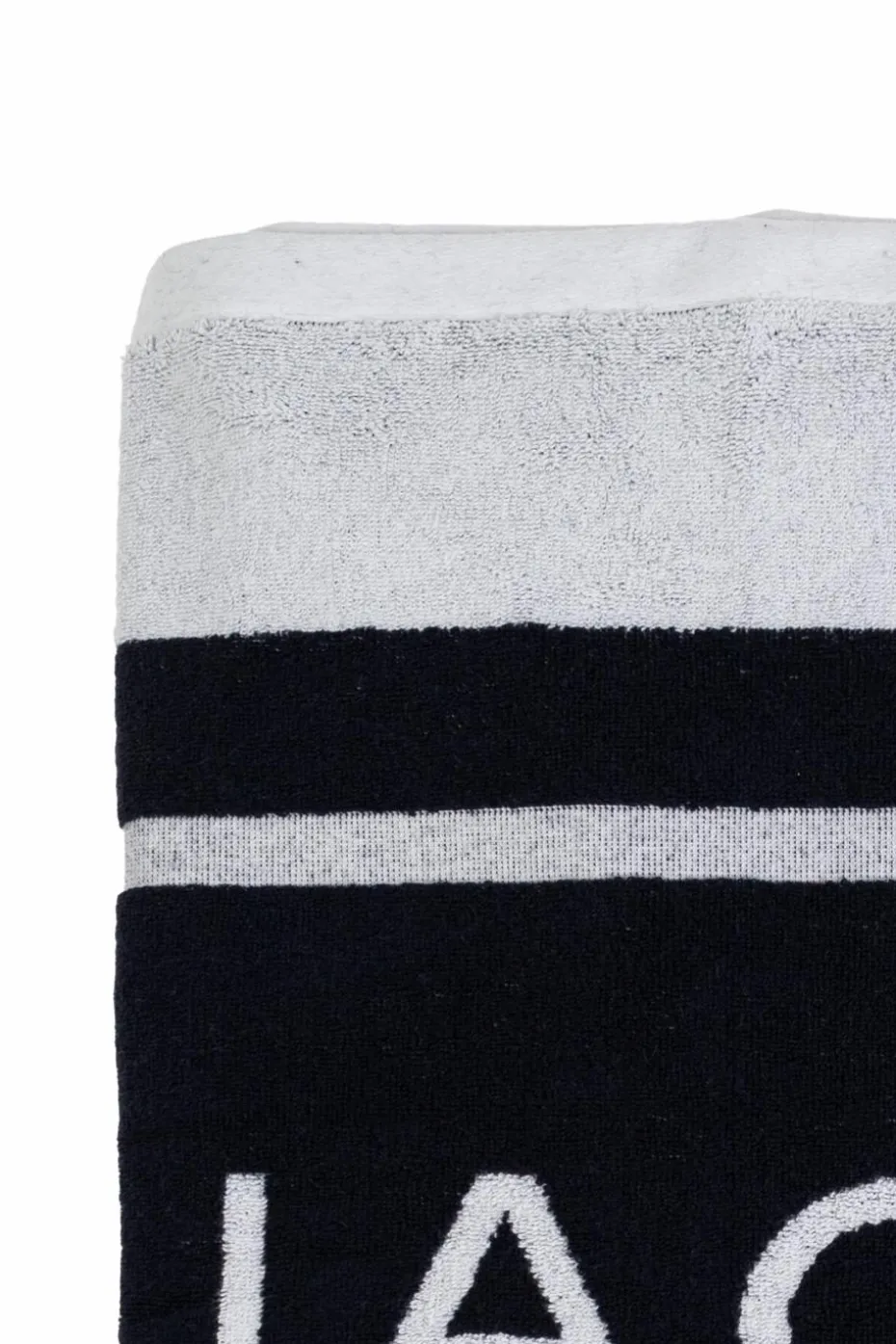 Jacquemus BLACK Towel with logo