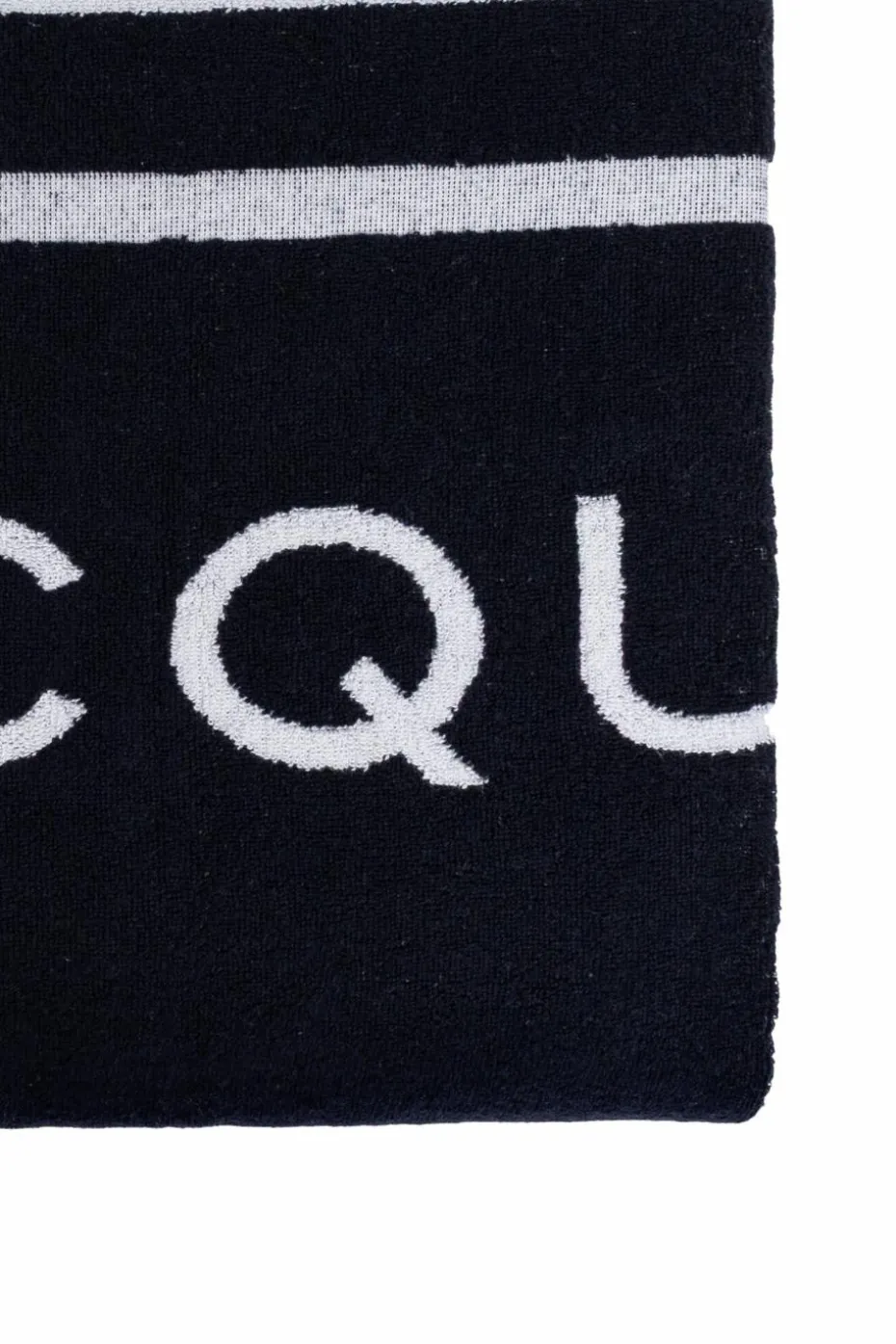 Jacquemus BLACK Towel with logo