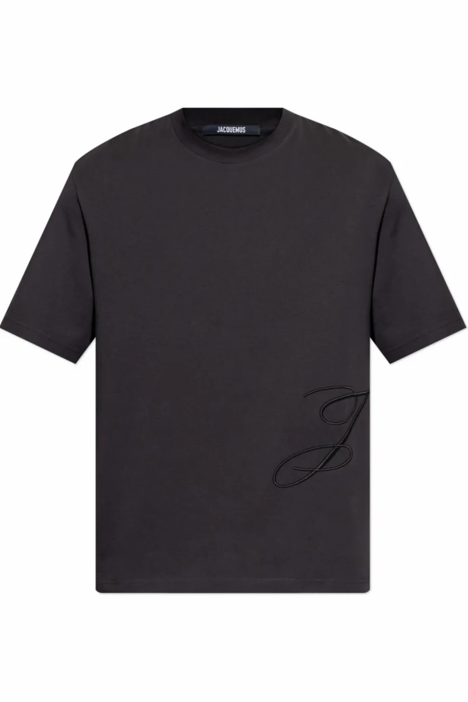 Jacquemus BLACK T-shirt with logo
