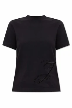 Jacquemus BLACK T-shirt with logo