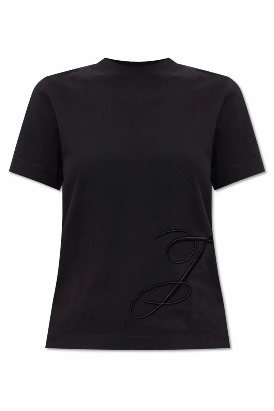 Jacquemus BLACK T-shirt with logo