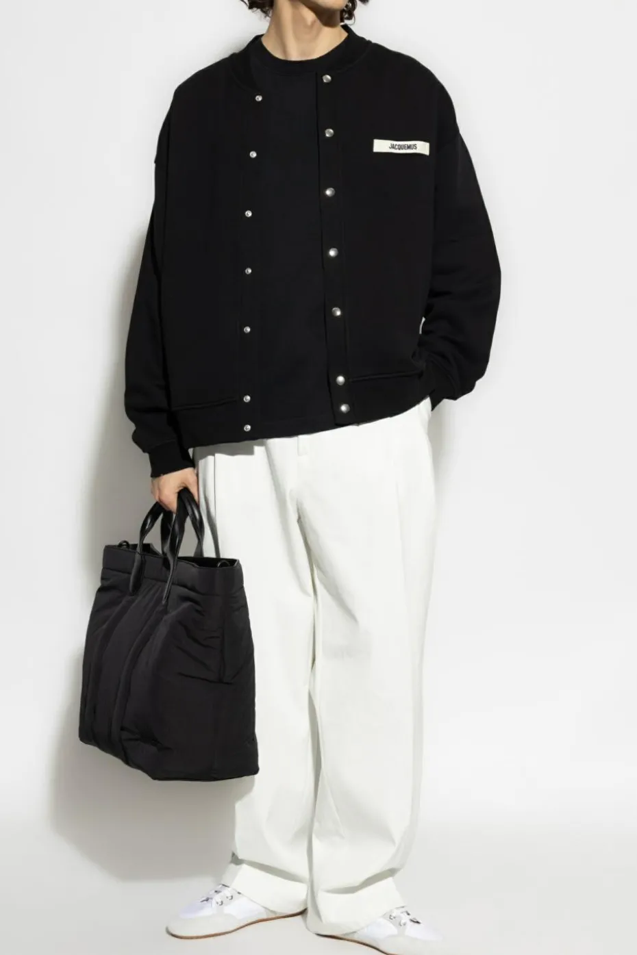 Jacquemus BLACK T-shirt with logo