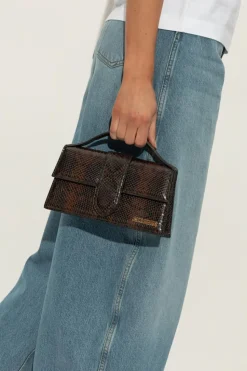 Jacquemus BROWN Handbag `Le Grand Bambino`