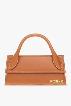 Jacquemus BROWN āLe Chiquito Longā shoulder bag