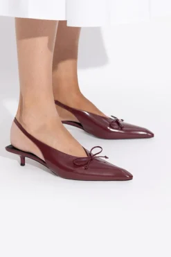 Jacquemus BURGUNDY Heeled shoes "Cubisto"
