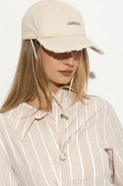 Jacquemus cream Baseball cap
