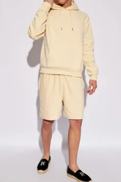 Jacquemus cream ‘Brode’ hoodie with logo