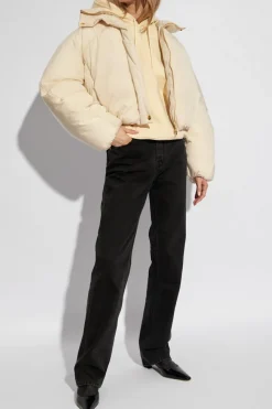 Jacquemus cream ‘Caraco’ puffer jacket