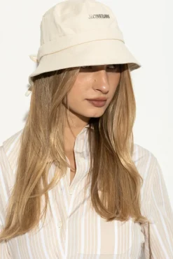 Jacquemus cream Hat `Le Bob`