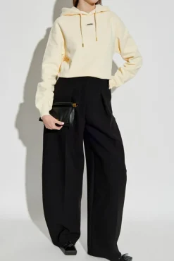 Jacquemus cream Hoodie