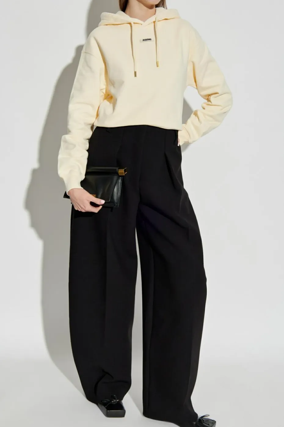 Jacquemus cream Hoodie