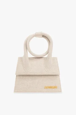 Jacquemus cream ‘Le Chiquito Noeud’ shoulder bag