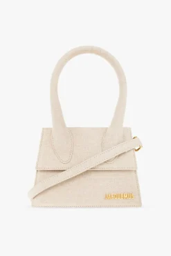 Jacquemus cream ‘Le Chiquito Moyen’ shoulder bag