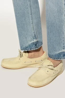 Jacquemus cream Leather shoes Les Batto