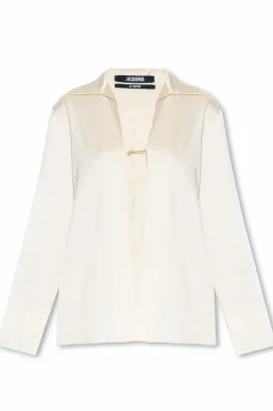 Jacquemus cream ‘Notte’ shirt