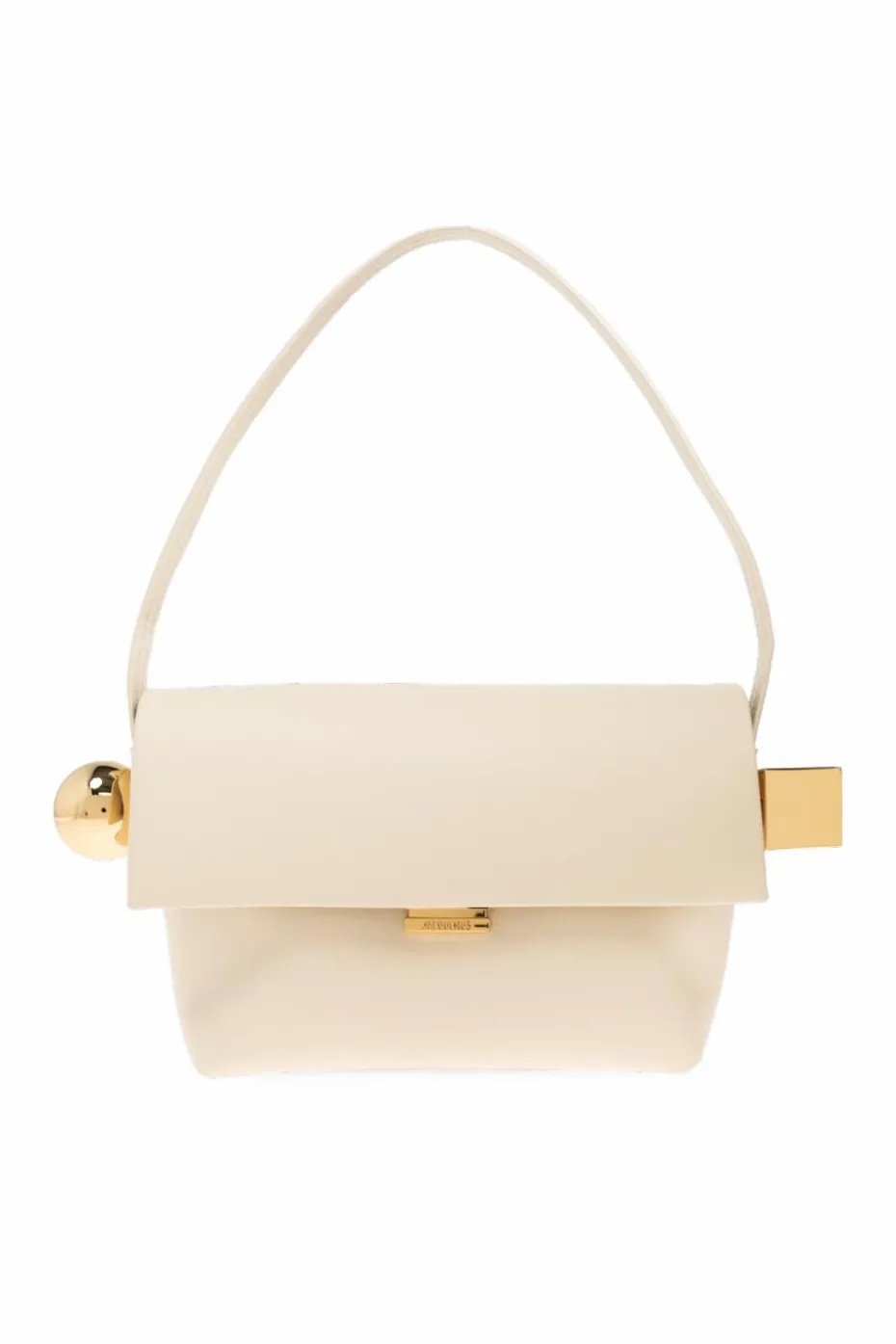 Jacquemus cream Shoulder bag Le Rond Carre