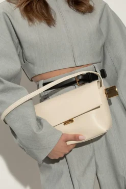 Jacquemus cream Shoulder bag Le Rond Carre