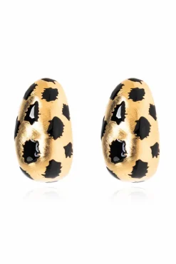 Jacquemus GOLD Animal motif clip-on earrings