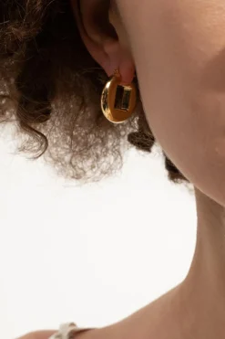 Jacquemus GOLD Asymmetrical earrings