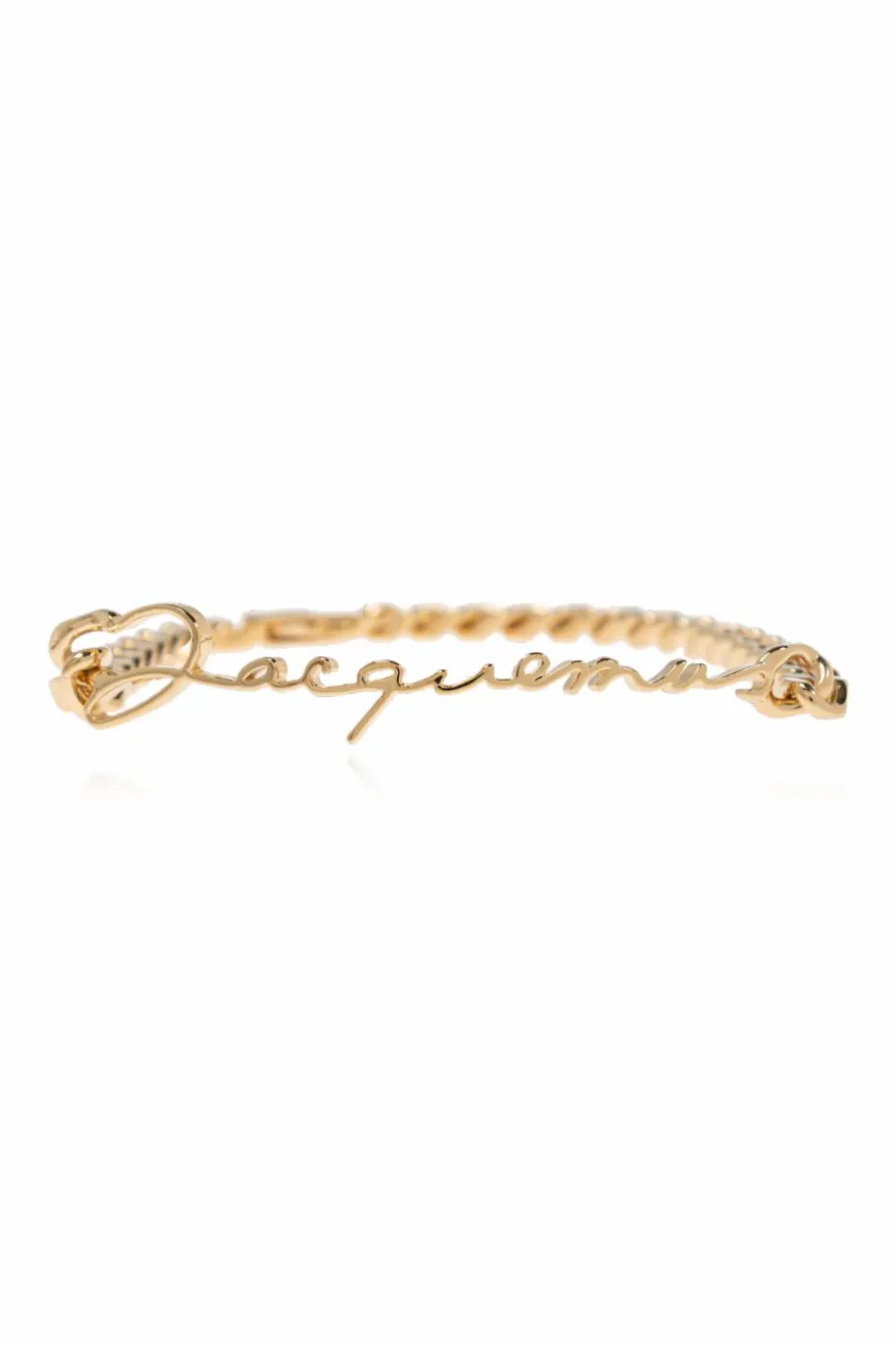 Jacquemus GOLD Bracelet with logo