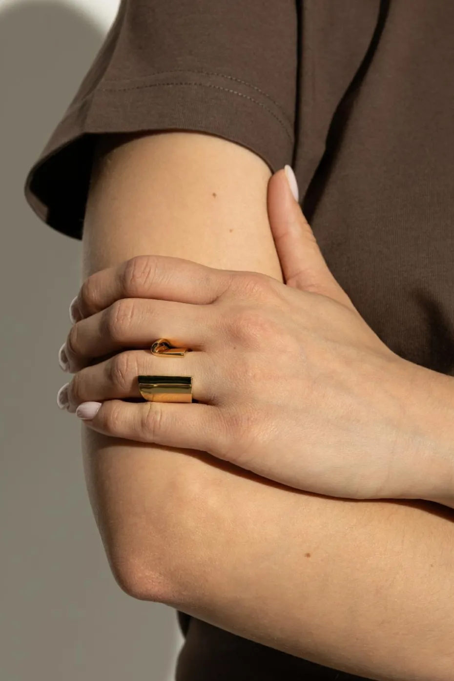 Jacquemus GOLD Brass ring