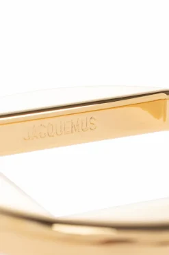 Jacquemus GOLD ‘Rond’ brass bracelet