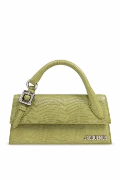 Jacquemus GREEN "Le Chiquito Long Boucle" handbag