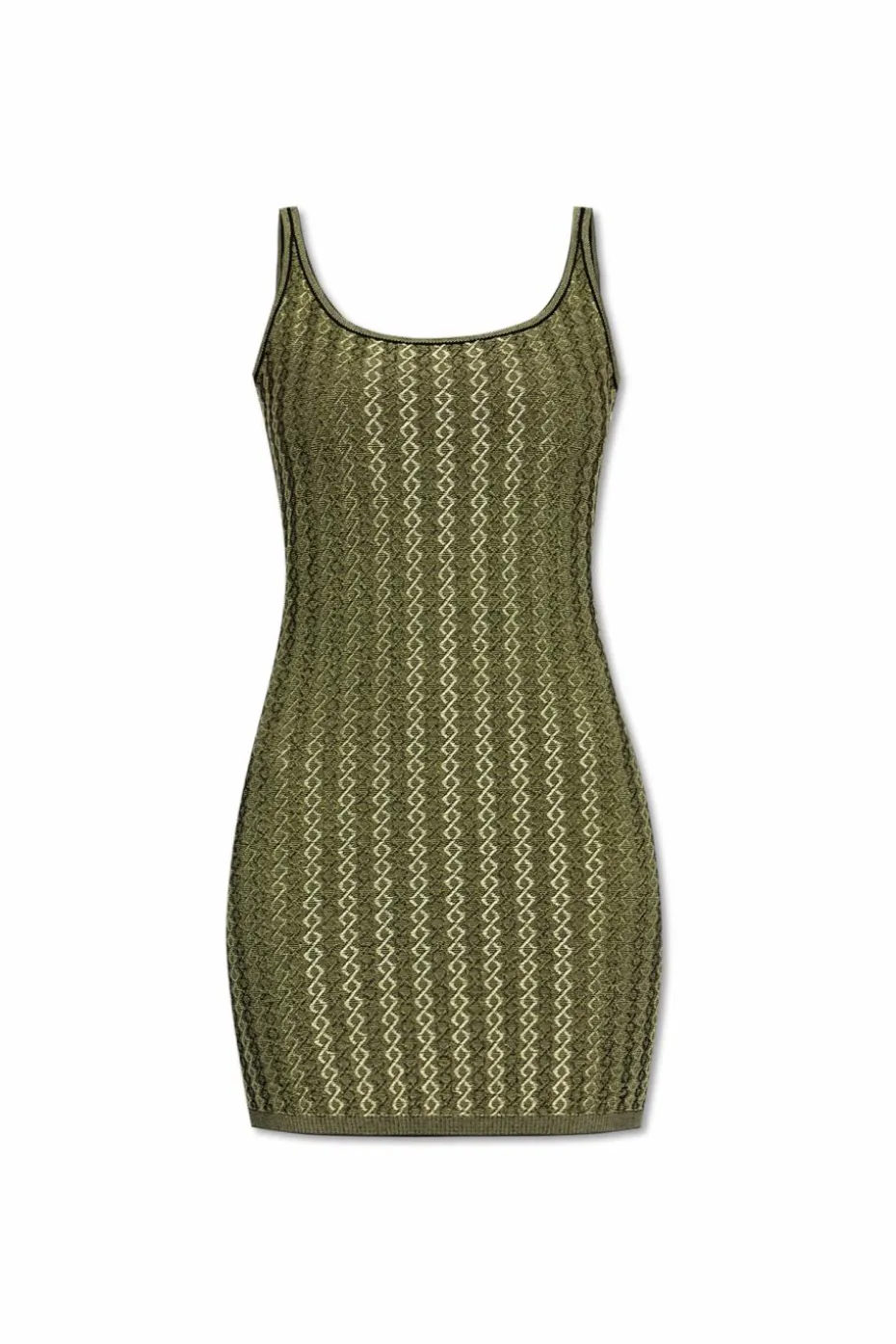 Jacquemus GREEN Short dress ‘Marino’
