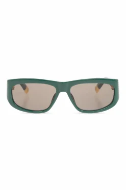 Jacquemus GREEN Sunglasses with logo