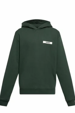 Jacquemus GREEN Sweatshirt with logo
