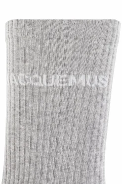 Jacquemus GREY Socks with logo