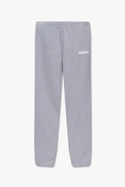 Jacquemus GREY Sweatpants with logo