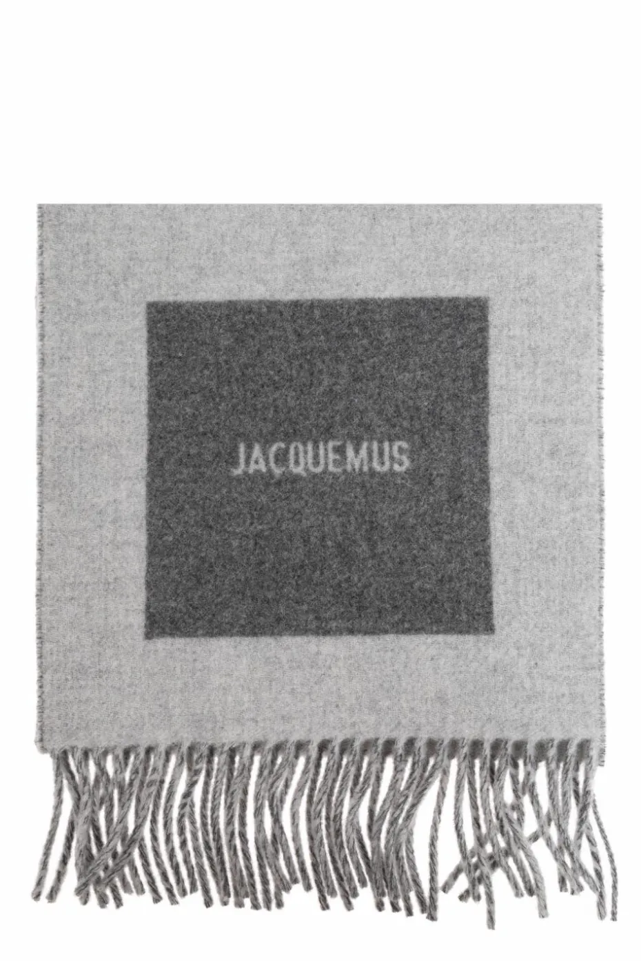 Jacquemus GREY Wool scarf