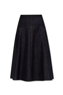 Jacquemus NAVY BLUE Denim skirt