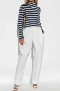 Jacquemus NAVY BLUE Mohair Sweater
