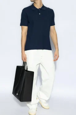 Jacquemus NAVY BLUE Polo Maille