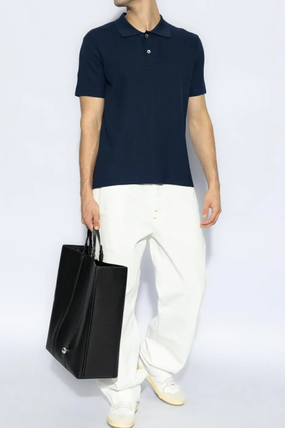 Jacquemus NAVY BLUE Polo Maille