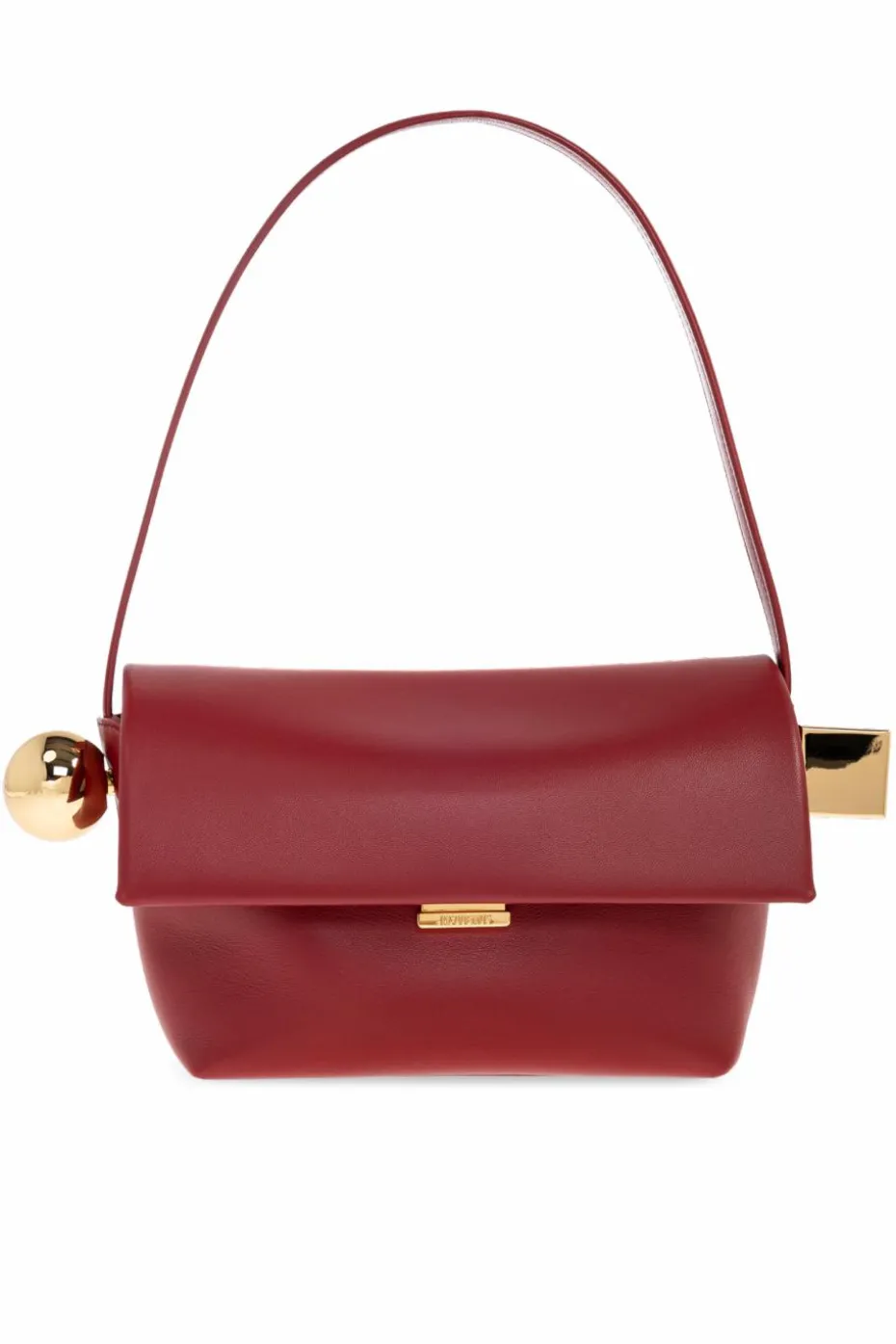 Jacquemus RED Handbag "Le Rond Carre"