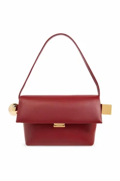 Jacquemus RED Shoulder bag Le Rond Carre