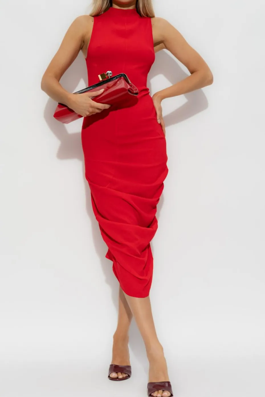 Jacquemus RED Sleeveless dress