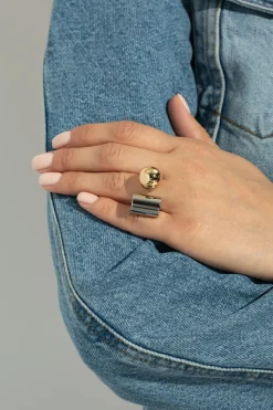 Jacquemus SILVER Brass ring