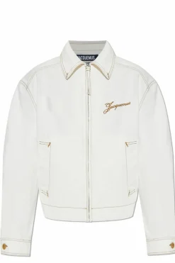 Jacquemus WHITE "De-Nimes" denim jacket