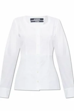 Jacquemus WHITE Fitted shirt