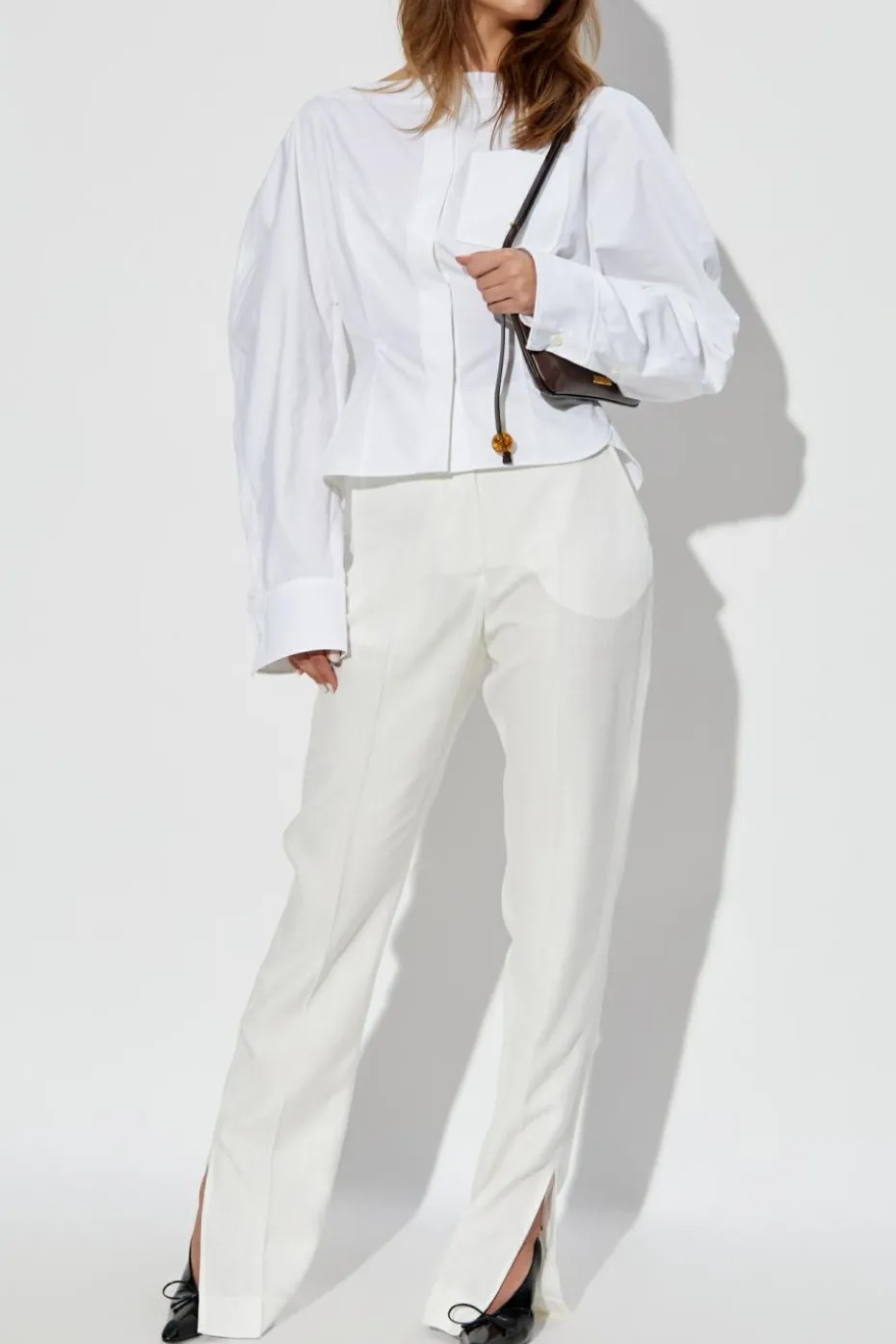 Jacquemus WHITE Pants Tibau