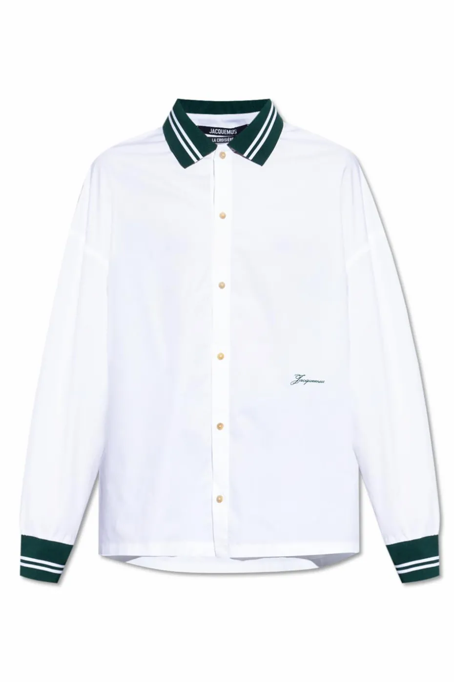 Jacquemus WHITE Shirt with polo collar