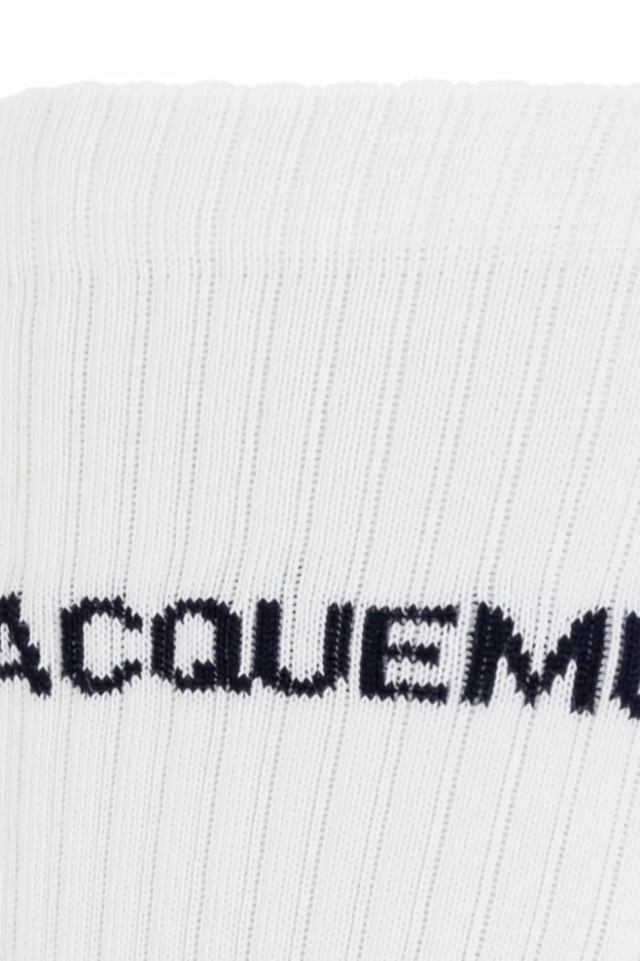 Jacquemus WHITE Socks with logo
