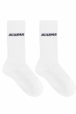 Jacquemus WHITE Socks with logo